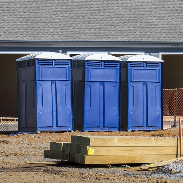 are there any restrictions on what items can be disposed of in the porta potties in Naples